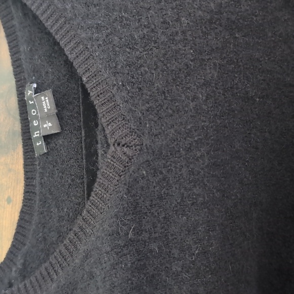 Unique Theory Wool Yak Blend Black Sweater Dress Small - Picture 8 of 8